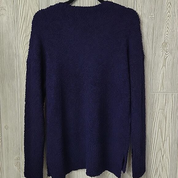 Sanctuary V Neck Knit Sweater Dark Grape Womens Size Medium NWT - Picture 6 of 12
